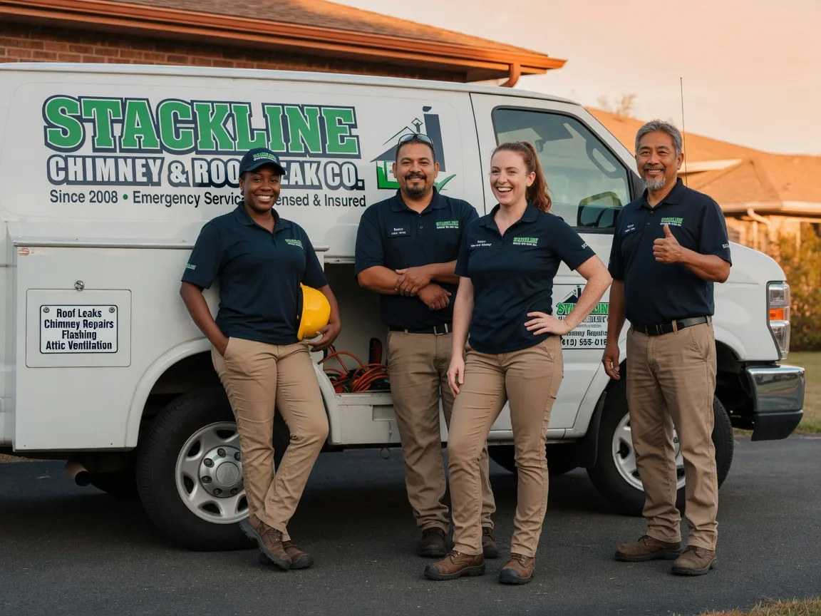 Chimney flashing repair company in Simpson, LA